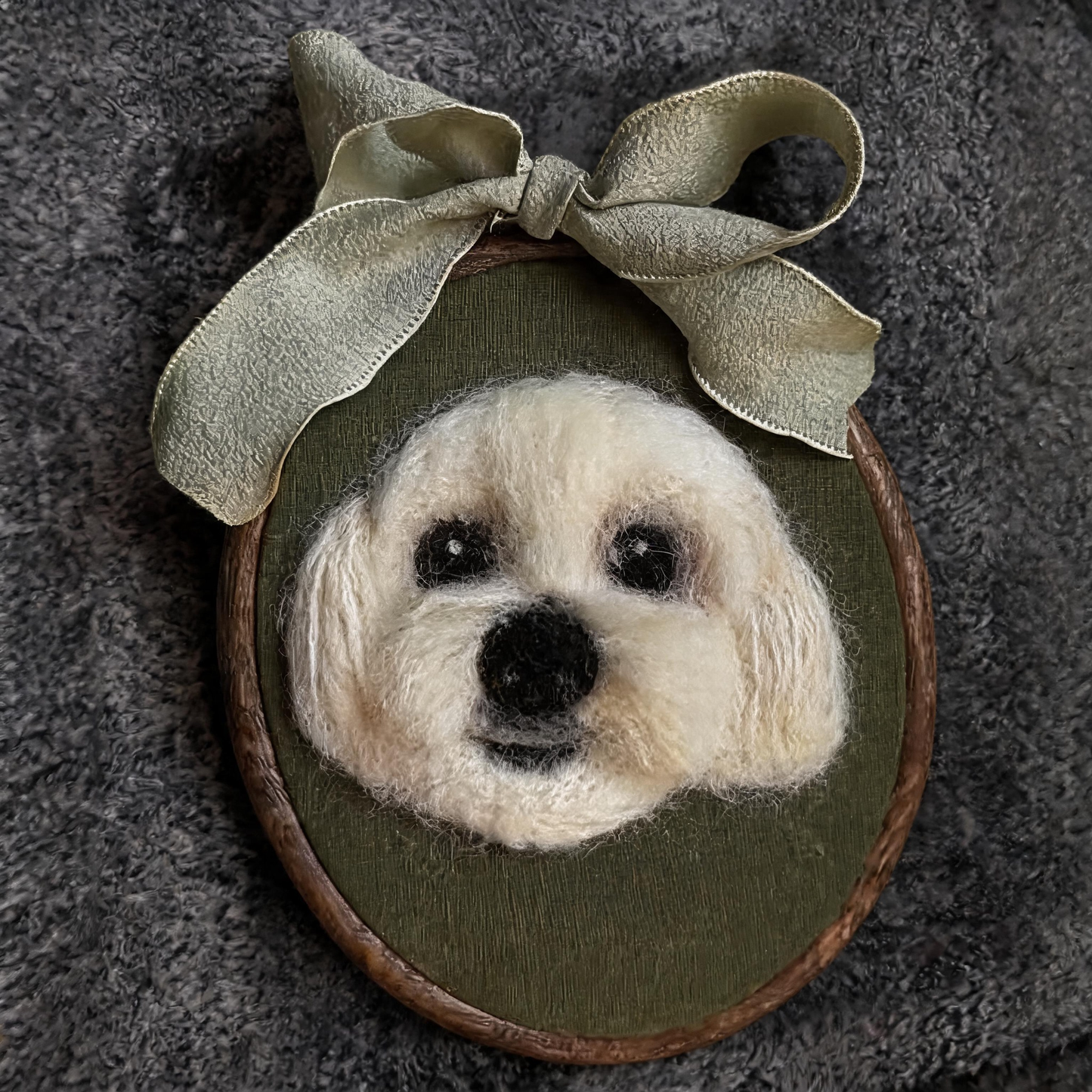 Wool Felt Pet Portrait